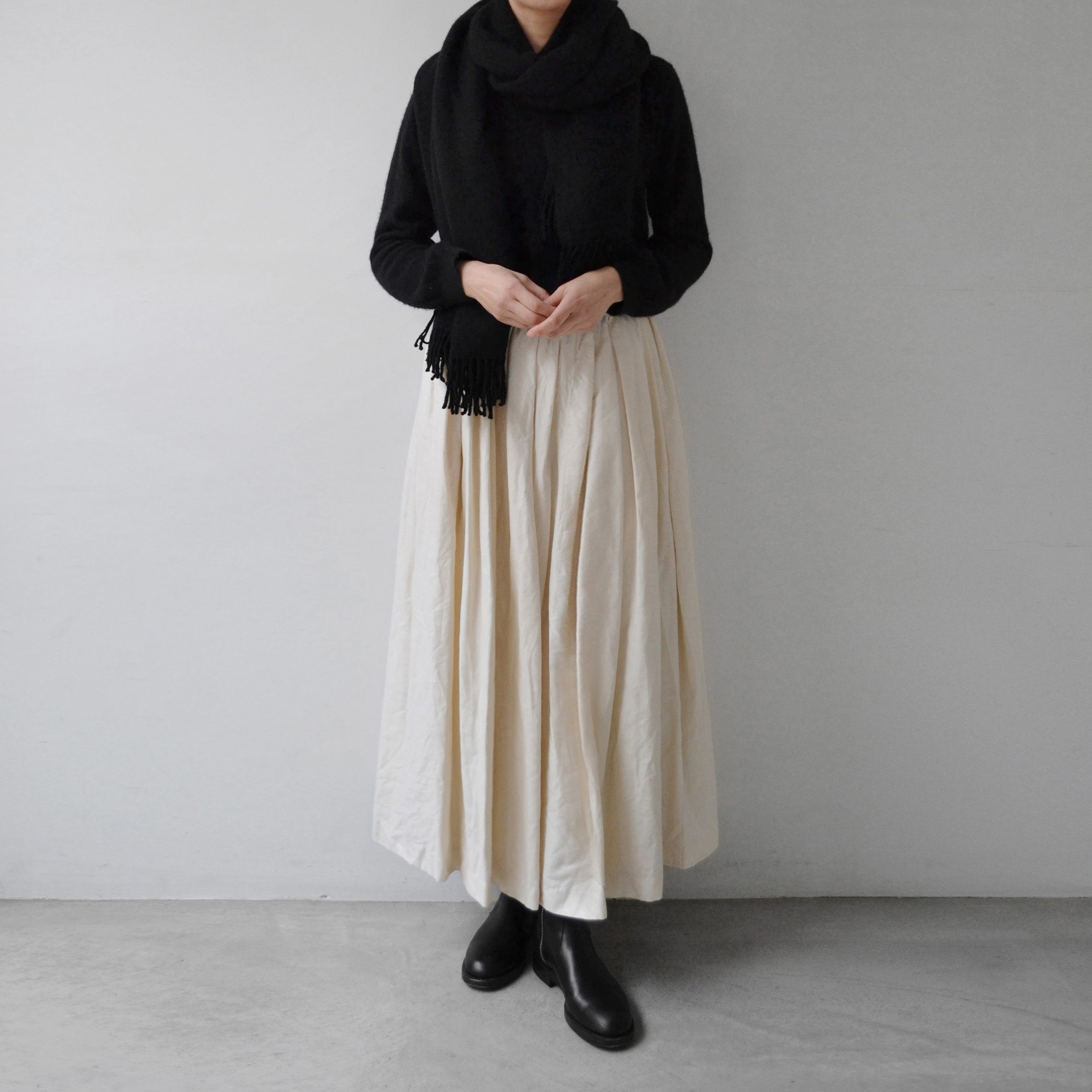 YAECA WRITE tuck skirt – 吉祥寺 Promenade｜プロム・ナドゥ