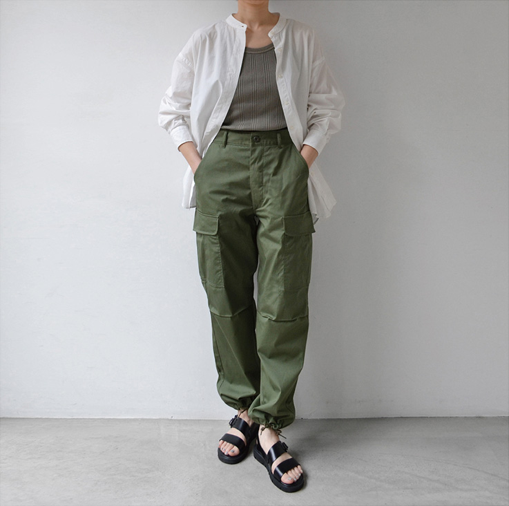 メンズ CIOTA シオタ JUNGLE FATIGUE PANTS カーゴパンツ