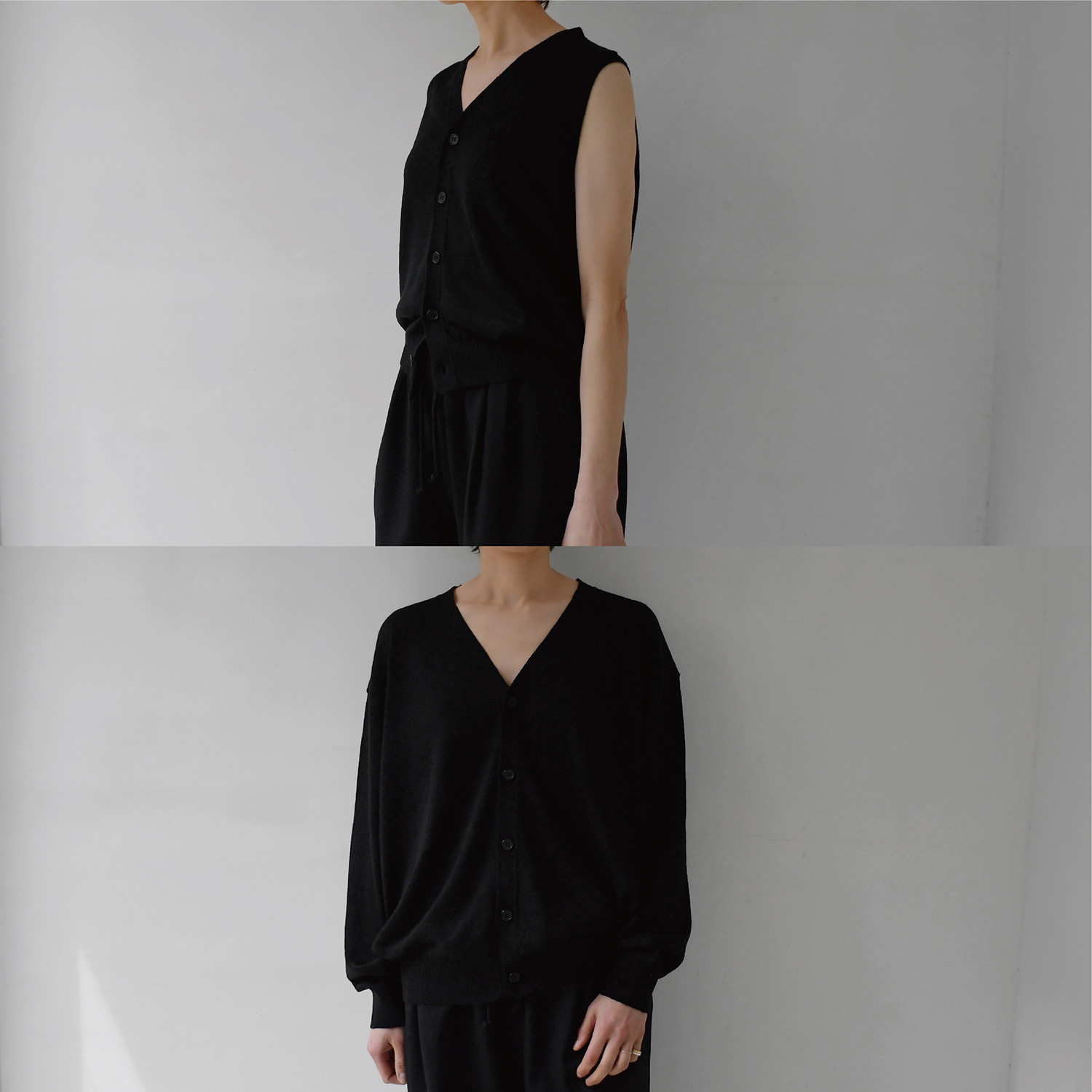 楽天市場】WIRROW Linen silk knit vest／かぐれ（kagure
